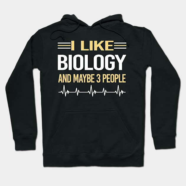 3 People Biology Hoodie by symptomovertake